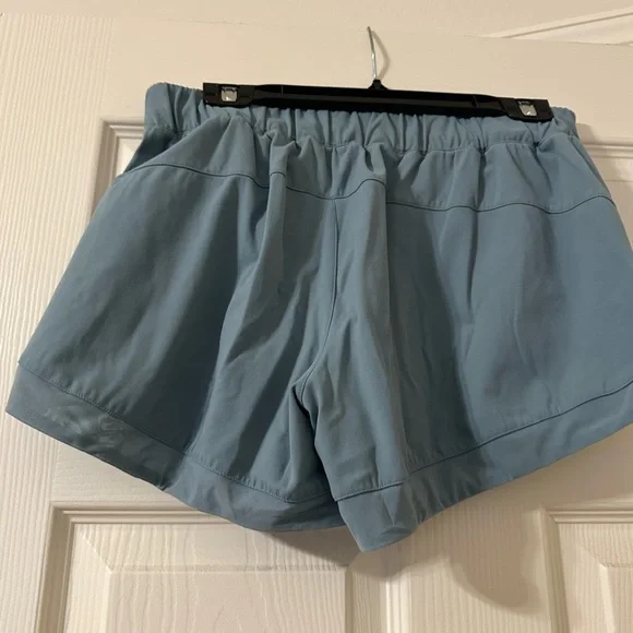 High-Rise Blue Boutique Shorts | XL | Align Feel - Picture 2 of 3